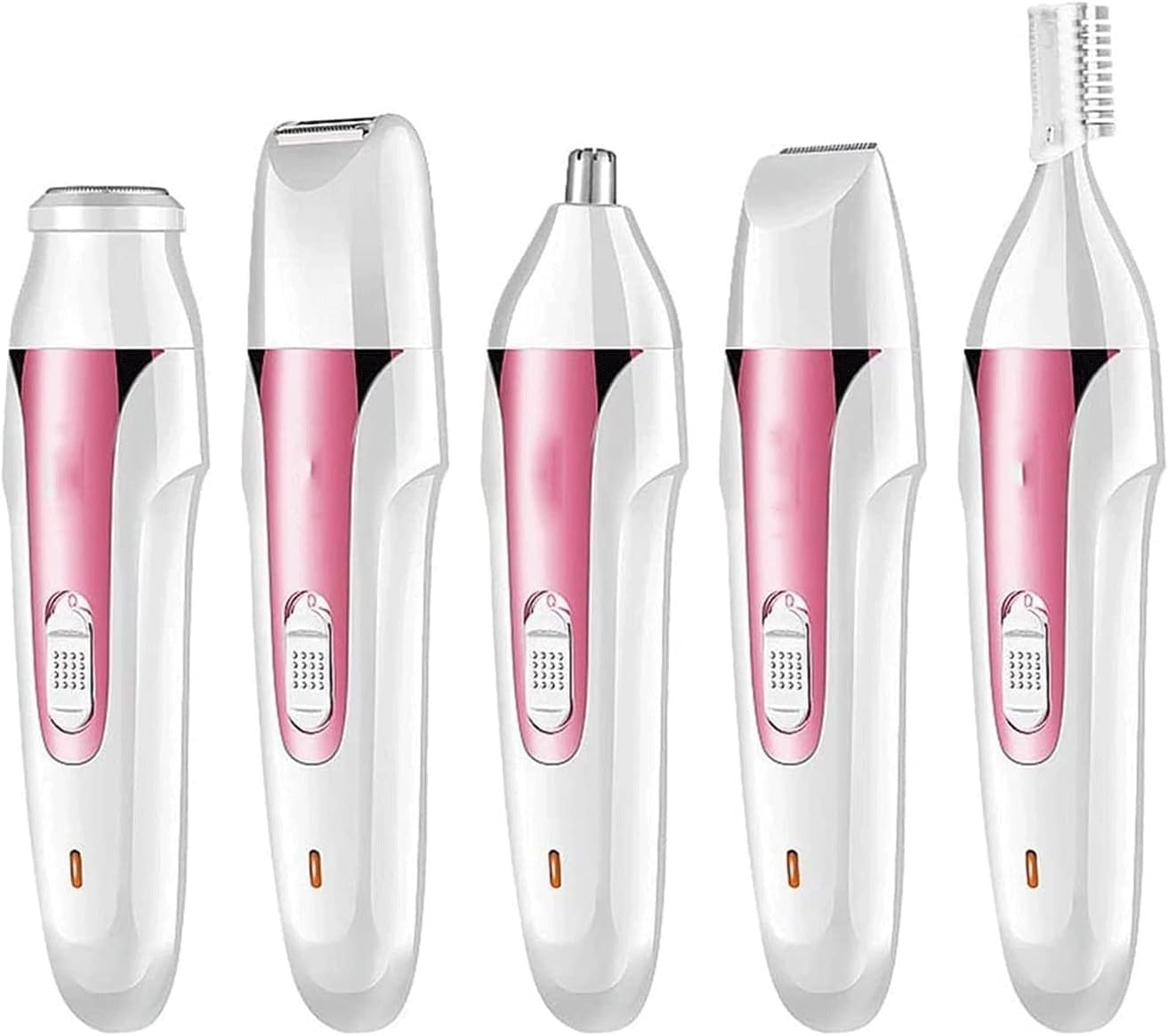 5 in 1 Electric Epilator Set Includes A Shaving Device for Private Parts, A Pubic Knife for The Armpits, A for Cutting The Eyebrows - Precise Hair Removal