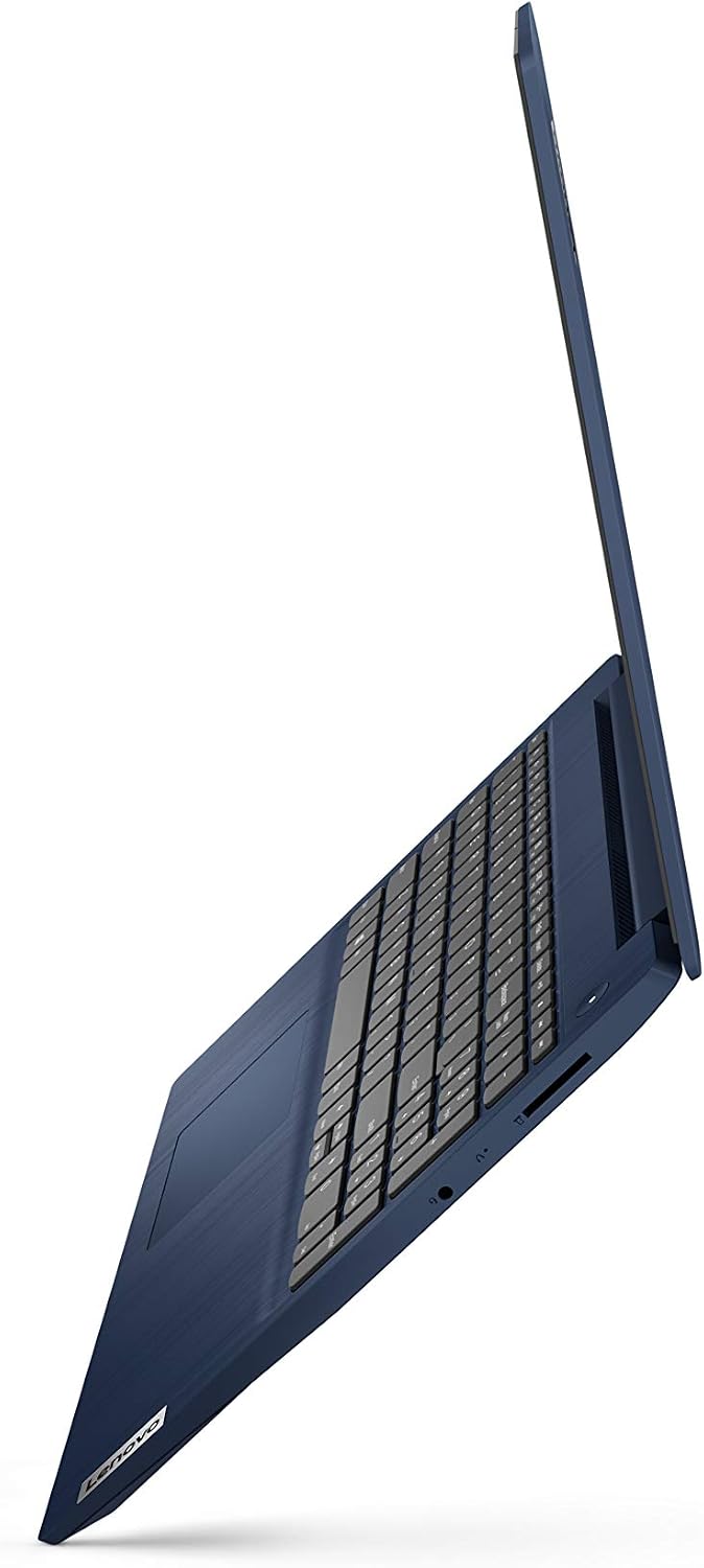 Lenovo IdeaPad 3 15' Laptop, AMD Ryzen 5 3500U Quad-Core Processor, 8GB Memory, 256GB Solid State Drive, Windows 10, Abyss Blue, 81W1009DUS (Google Classroom Compatible)