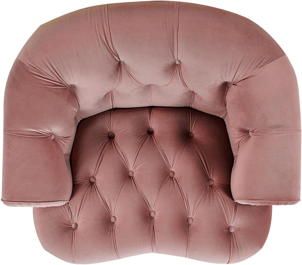 Jennifer Taylor Home La Rosa Victorian Tufted Upholstered Accent Chair