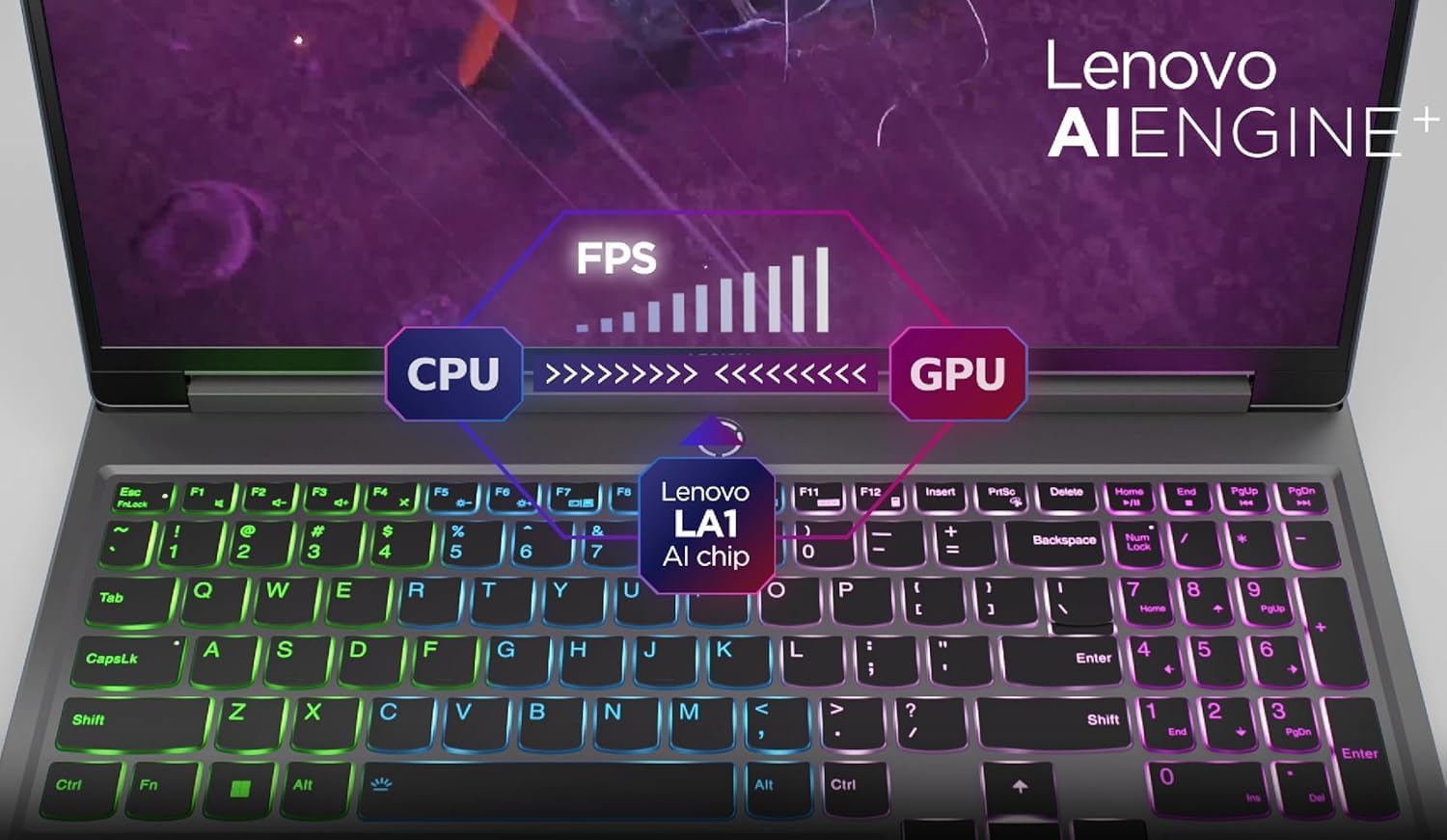 Lenovo Legion Pro 5i 16'' WQXGA (2560 x 1600) Gaming Laptop - i9-13900HX (24-Core) Processor-GeForce RTX 4060 (TGP 140W), Win 11 Home, w/Mouse Pad (32GB RAM | 2TB PCIe SSD), Black