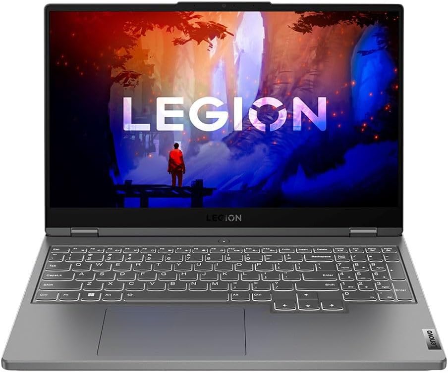 Lenovo Legion 5 Gaming Laptop: 15.6' FHD 1920x1080 144Hz • AMD Ryzen 7 7840HS • 16 GB DDR5 SDRAM • 1 TB NVMe SSD • W11H • Wi-Fi 6 Numeric Keypad NVIDIA GeForce RTX 4060