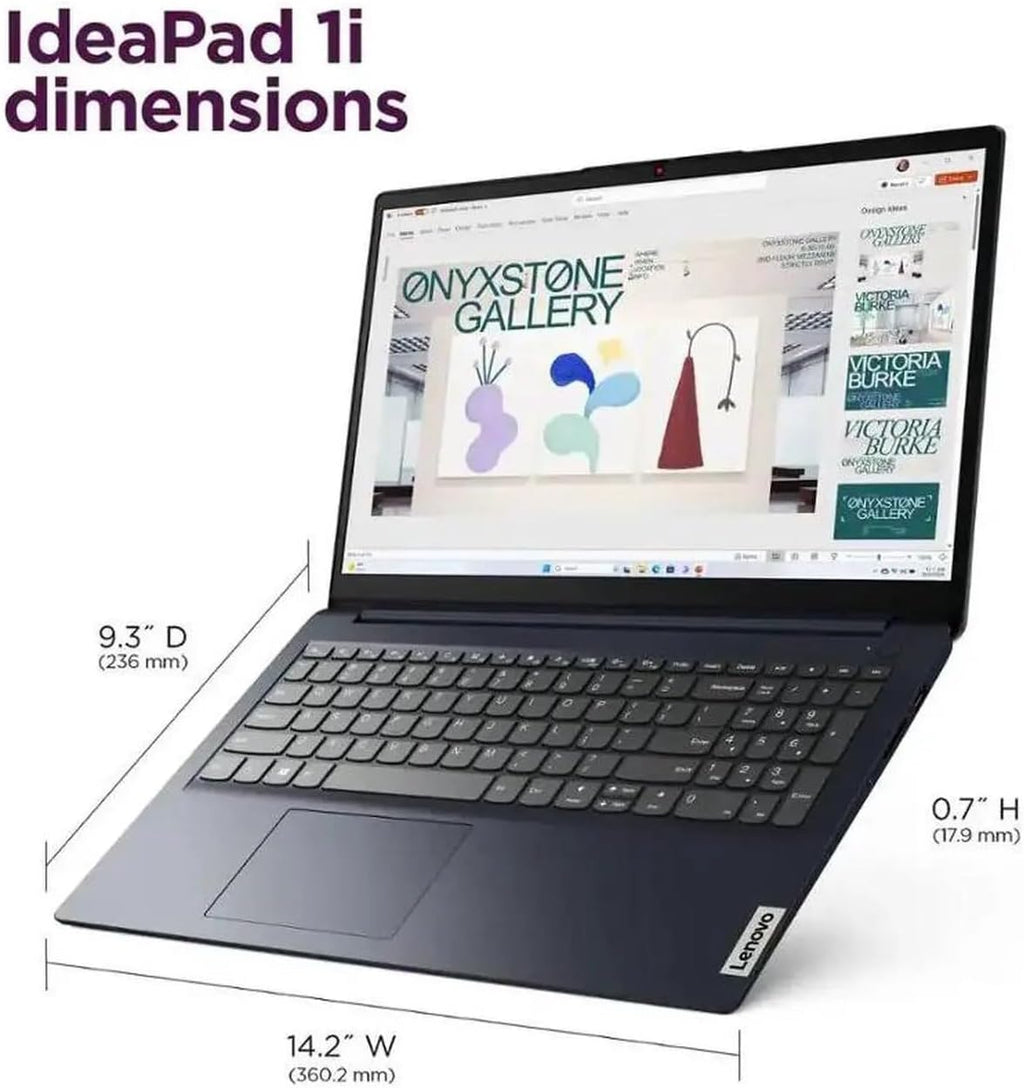 Lenovo Ideapad 15.6' Full HD Touchscreen Laptop |Intel Core i5-1334U|Intel Iris Xe Graphics|WiFi|Blue|Copilot| 16GB RAM | 512GB SSD |Windows 11 Home |Bundle with Stylus Pen