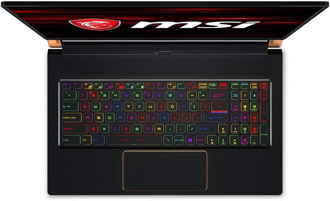 MSI GS75 Stealth 10SF-609 17.3' 240Hz Ultra Thin and Light Gaming Laptop Intel Core i7-10875H RTX2070 32GB 512GB NVMe SSD Win10PRO VR Ready