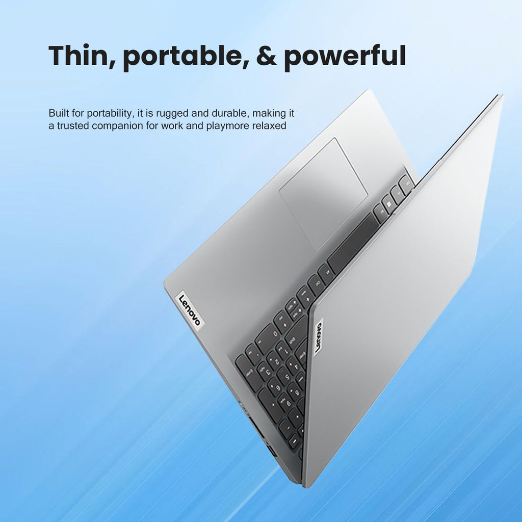 Lenovo IdeaPad 1 Daily Traditional Laptop, 15.6' FHD Screen, AMD Ryzen 5 5500U (Beats i7-1185G7), 16GB RAM, 1TB SSD, Wi-Fi 6, Bluetooth, Windows 11 Home, Cloud Grey