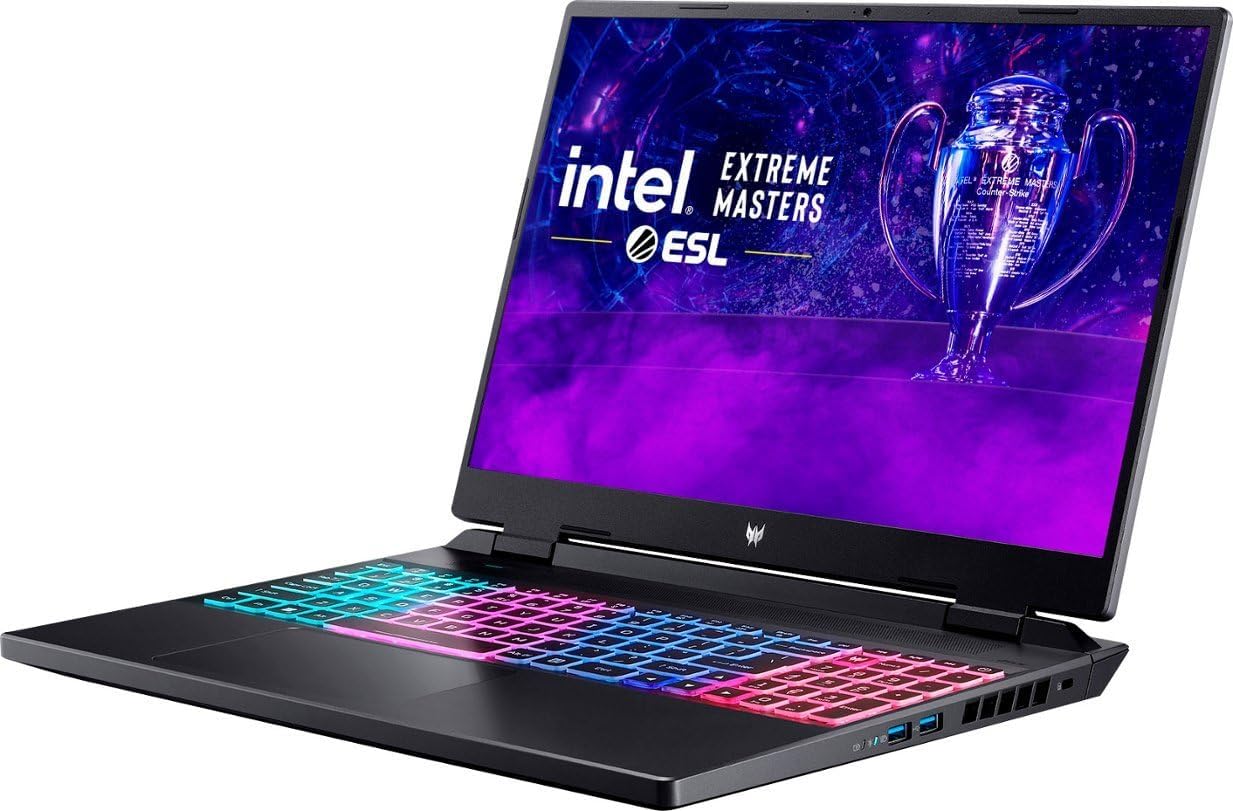 acer Predator Helios Neo Gaming Laptop, 16' WQXGA 165Hz Display, Intel Core i7-13700HX(16-core), NVIDIA GeForce RTX 4050, 32GB DDR5 RAM, 2TB SSD, Backlit Keyboard, Windows 11 Pro, with Laptop Stand