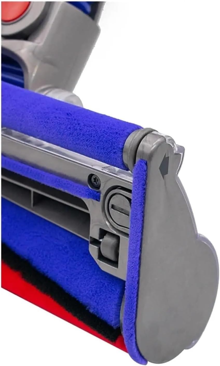 Replacement Soft Roller Cleaner Head， Compatible For Dyson ，V7 V8 V10 V11 V15 SV10 SV12 SV14， Hardwood Floor Attachment Flexible Big Rollers