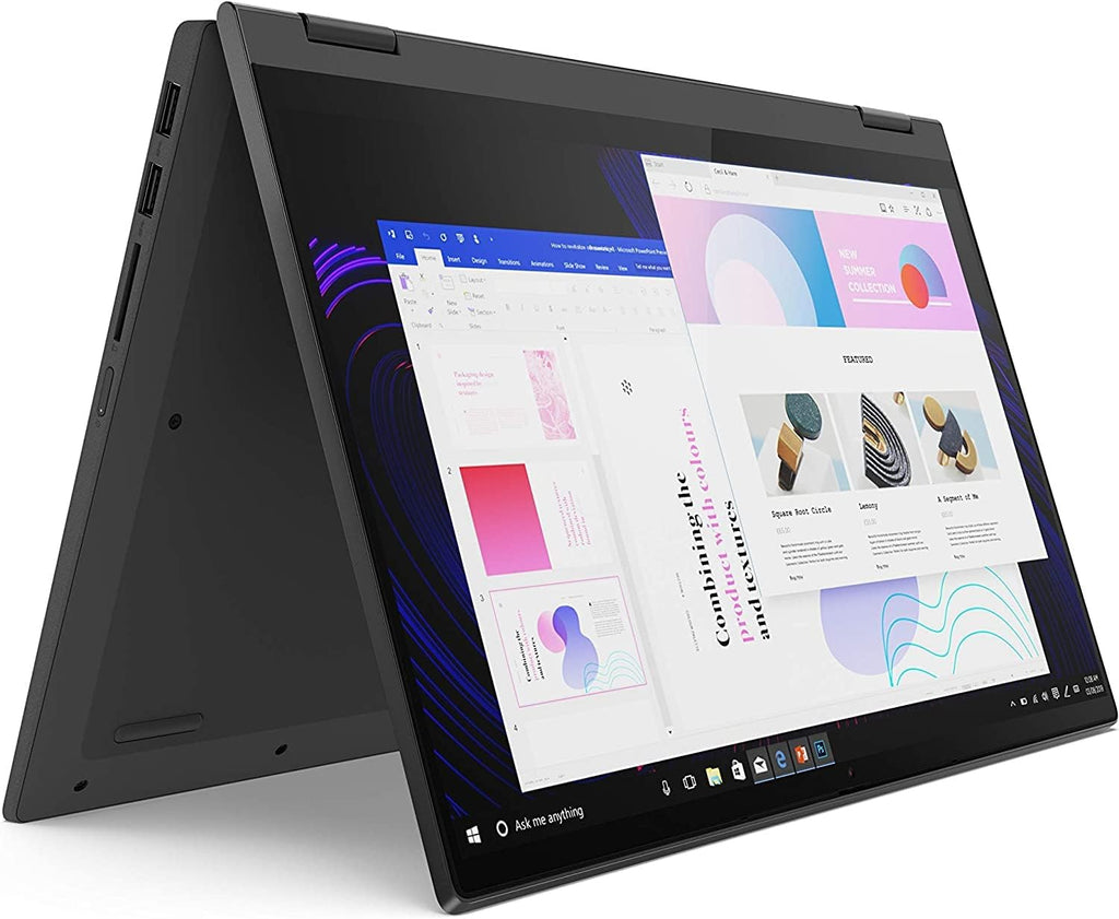 Lenovo IdeaPad Flex 5 14' Convertible Laptop, FHD (1920 x 1080) Touch Display, Intel Core i5-1035G1 Processor, 8GB DDR4 Onboard RAM, 128GB SSD, Intel UHD Graphics, Win 10, 81X1004RUS, Graphite Grey
