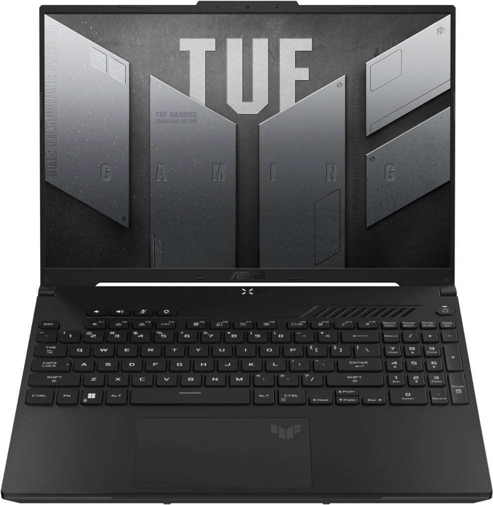 ASUS TUF Gaming A16 Laptop 16' WUXGA 165Hz 7ms 100% sRGB AMD Octa-core Ryzen 7 7735HS 16GB RAM 512GB SSD AMD Radeon RX 7700S 8GB (>RTX4060) Backlit Type-C USB4 Fast Charging Win11 Pro ICP Accessory