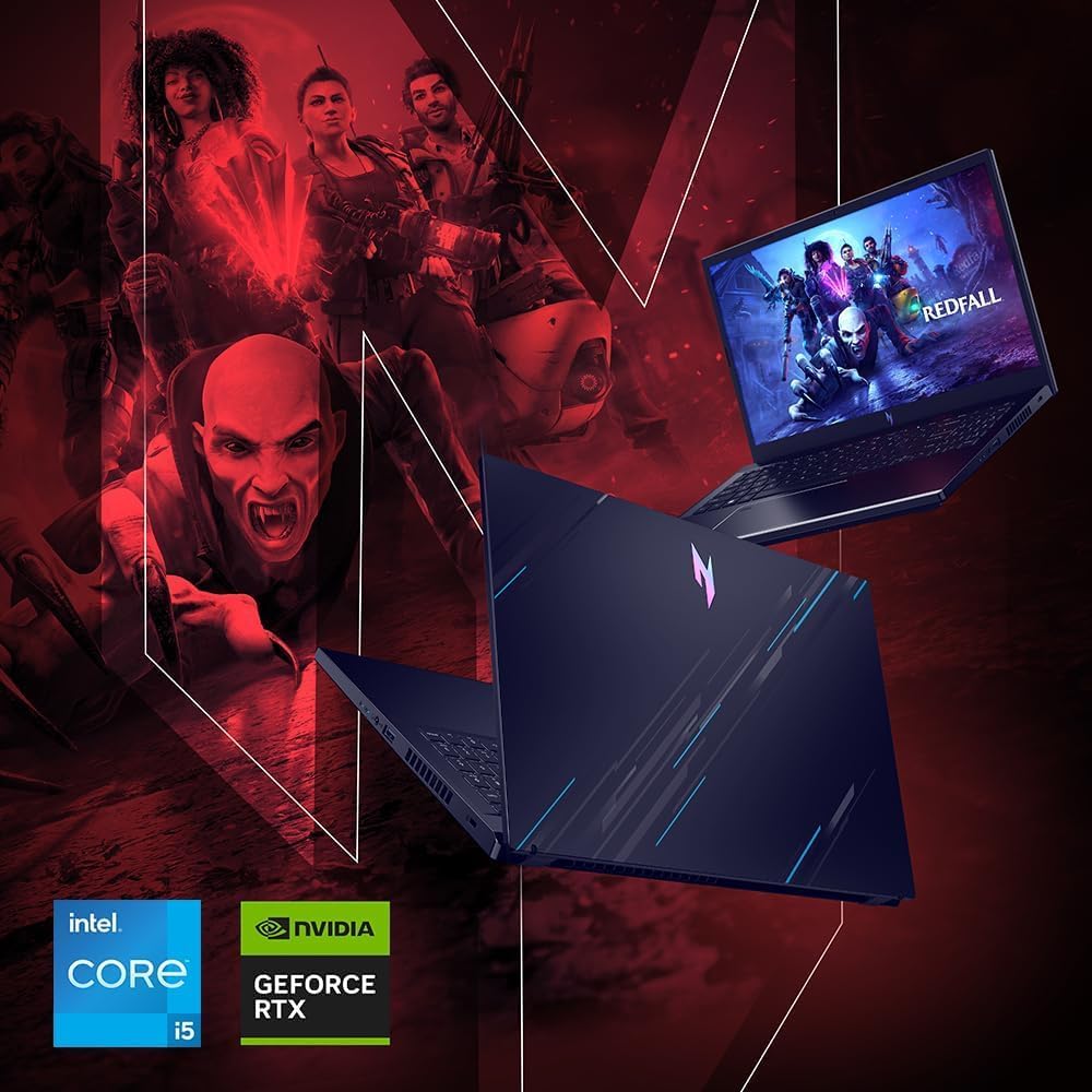 Acer Nitro V 15.6-inch FHD 144Hz Gaming Laptop, Intel Core i5-13420H, NVIDIA GeForce RTX 4050, Windows 11(32GB RAM | 1TB PCIe SSD)
