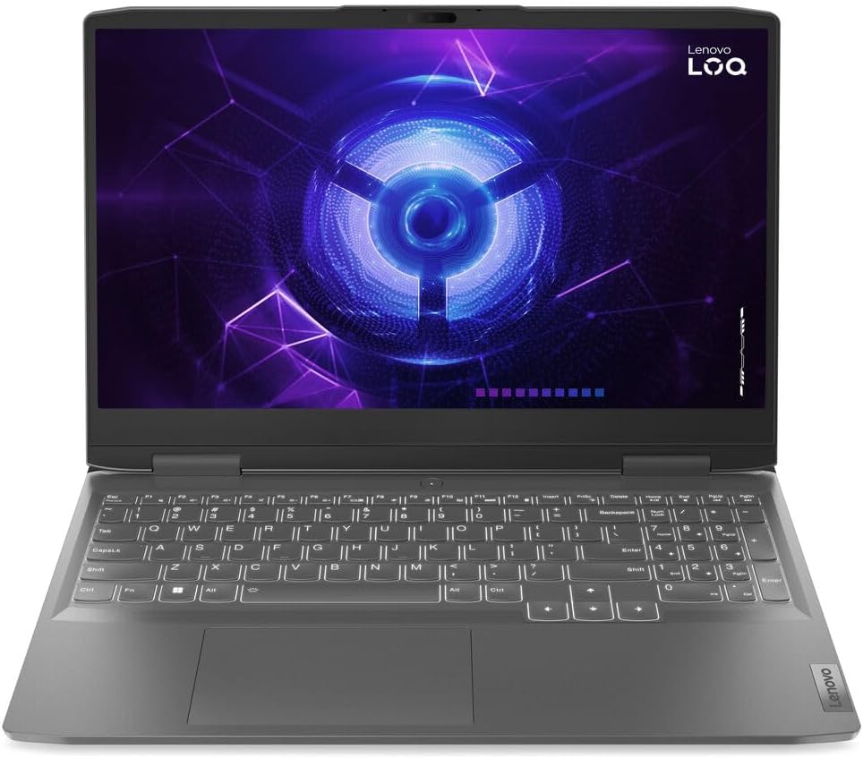 Lenovo LOQ 15ARP9 2025 Gaming Laptop 15.6' FHD IPS 144Hz 8-Core AMD Ryzen 7 7435HS 32GB DDR5 2TB SSD NVIDIA GeForce RTX 4050 6GB GDDR6 Wi-Fi 6 Backlit Keyboard Win11 Home w/ONT 32GB USB
