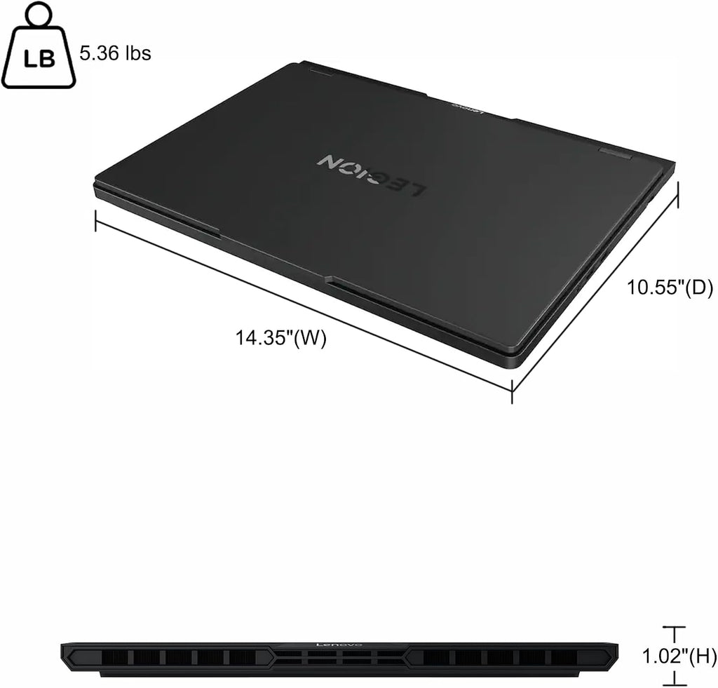 Lenovo Legion Pro 5 Gaming AI Laptop 16' WQXGA 2560x1600 OLED 165Hz Intel 24-core Ultra 9 275HX 64GB RAM 1TB SSD GeForce RTX 5070 DLSS4 (Up to 798 AI Tops) RGB Backlit Harman Wi-Fi7 Win11 ICP Hub