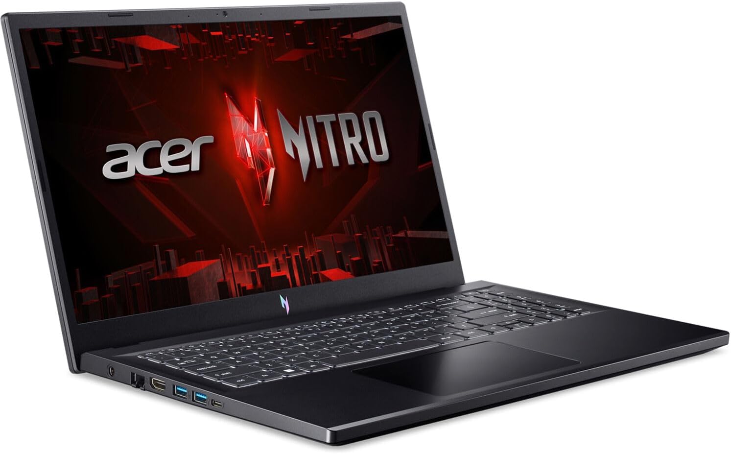 acer Nitro V 15 Gaming Laptop 15.6' FHD IPS 144Hz Intel Octa-core i5-13420H 32GB RAM 1TB SSD GeForce RTX 4050 Backlit Type-C Win11Pro ICP Accessory