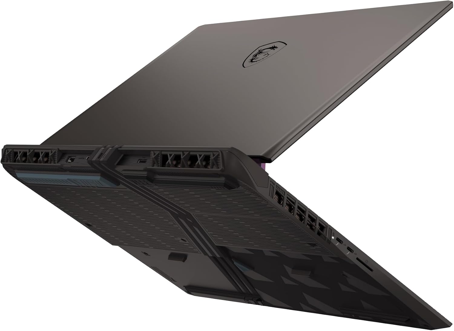 msi Vector 16 HX AI 16' 240Hz QHD+ Gaming Laptop: Intel Core Ultra 9-275HX, NVIDIA Geforce RTX 5070Ti, 32GB DDR5, 2TB NVMe SSD, Thunderbolt 5, Wi-Fi 7, Win 11 Pro: Cosmo Gray A2XWHG-060US