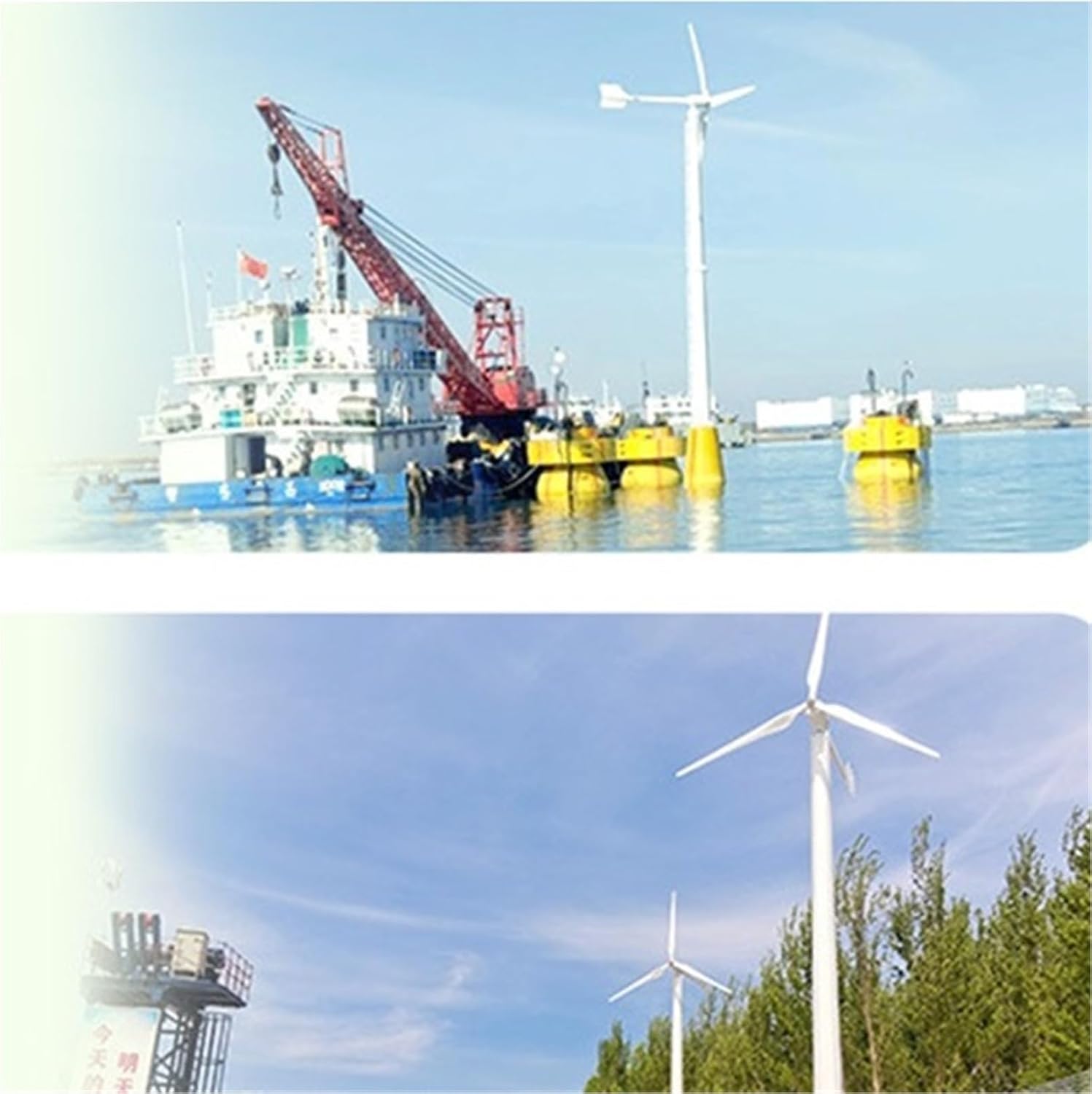 Wind Generator, L-Type Micro Wind Generator, 1000W-2000W 48V, Horizontal Axis,Wind Turbines(1000W)