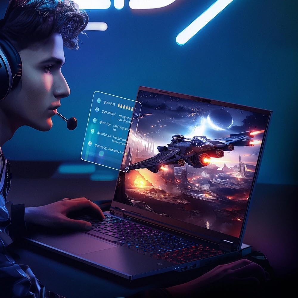 acer Predator Helios Neo 16S AI Gaming Laptop 2025, NVIDIA RTX 5070 Ti, 16' 2.5K 240Hz 500 Nits Display, Intel Ultra 9 275HX, RGB Backlit KB, 32GB DDR5, 1TB SSD, Thunderbolt, Win 11 Pro, Accessories