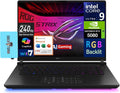 ASUS ROG Strix AI Gaming Laptop 16.0' 240Hz Mini LED WQXGA Display (Intel Ultra 9-275HX, GeForce RTX 5080 16GB, 32GB DDR5, 4TB PCIe SSD, Win 11 Pro) w/MS 365 Personal, DKZ USB Port Expander