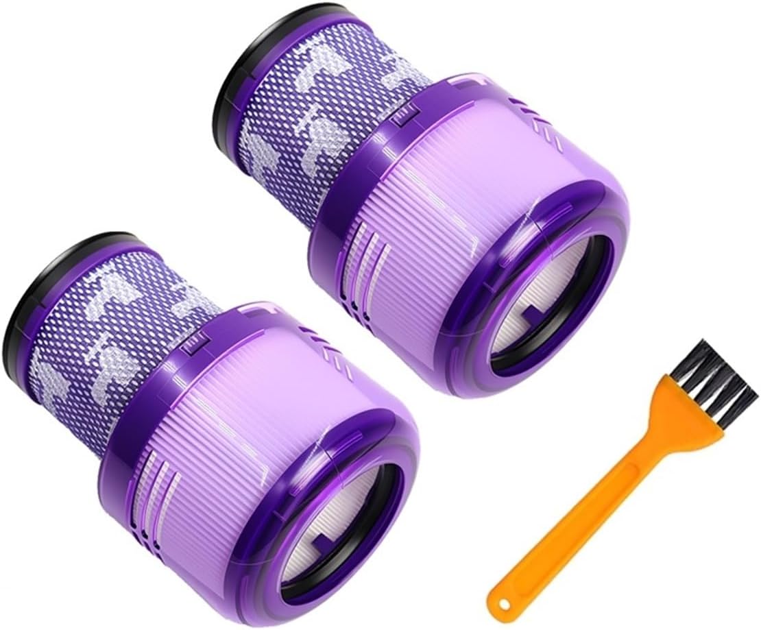Vacuum Cleaner Filter Spare Part，Compatible For Dyson， V11 Torque Drive V11 Animal V15 Detect SV14 Cordless Vacuum 970013-02Filter Part(3pcs)