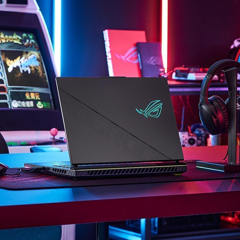 ASUS ROG Strix G16 Gaming Laptop, with Office Lifetime License, 16' WQXGA 240Hz Display, Intel 24-Core i9-14900HX, 16 GB DDR5, 1 TB SSD, GeForce RTX 4060, Wi-Fi 6E, Backlit KB, Windows 11 Pro