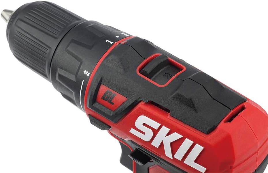 SKIL 2-Tool Kit: PWRCore 12 Brushless 12V 1/2 Inch Cordless Drill Driver and 5-1/2 Inch Brushless Circular Saw, with 4.0Ah Lithium Battery and PWRJump Charger - CB742701
