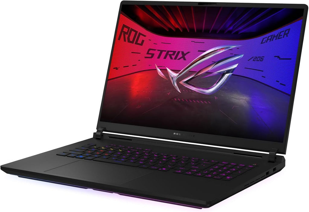 EXCaliberPC [2025] ASUS ROG Strix Scar 18 G835LX-XS97 (Intel Core Ultra 9 275HX, 32GB DDR5 RAM, 2TB NVMe SSD, NVIDIA GeForce RTX 5090, 18' 240Hz Mini LED, Windows 11 Pro) Gaming Laptop