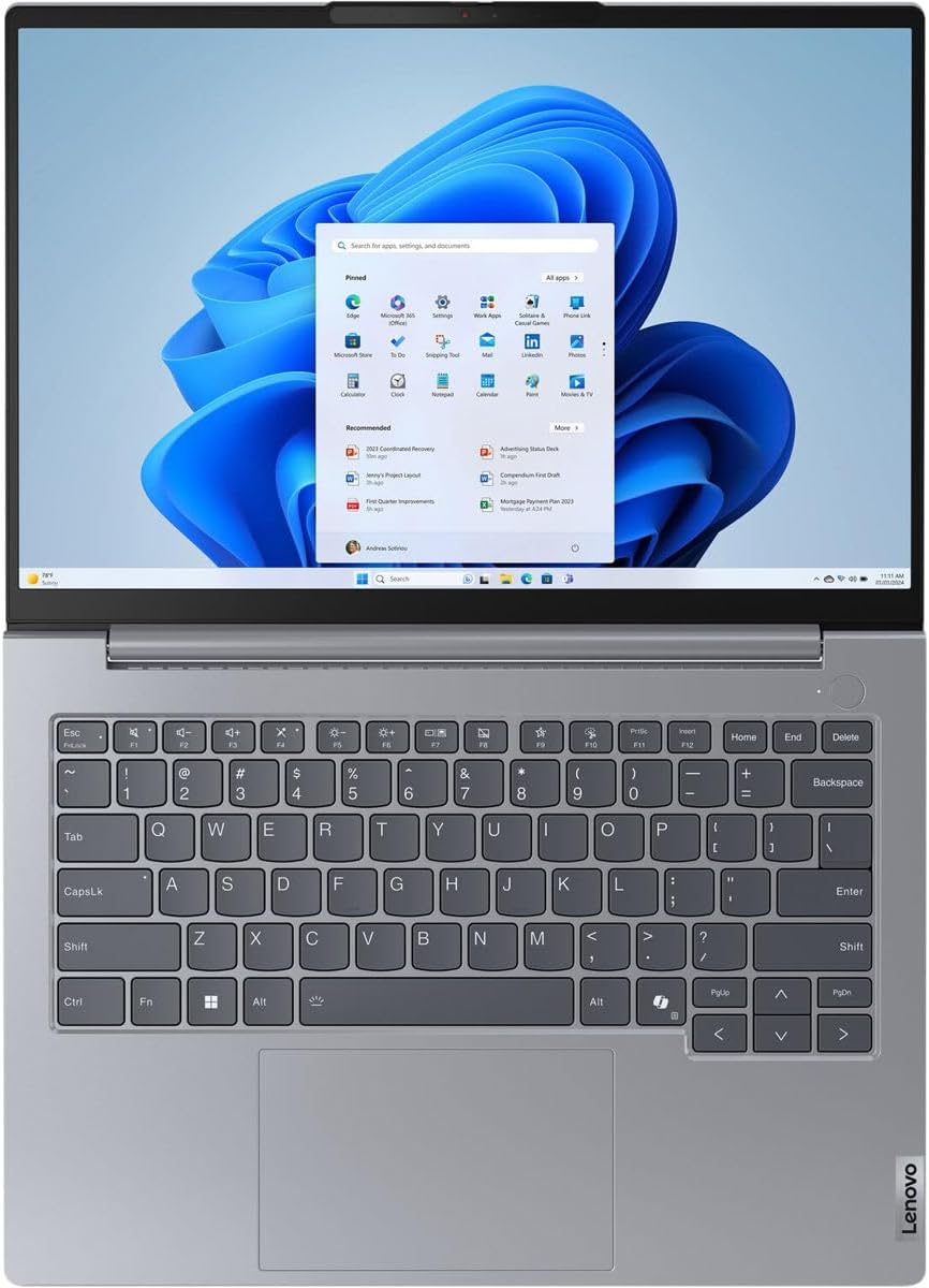 Lenovo ThinkBook 14 G7 ARP 21MV000AUS 14' Touchscreen Notebook - WUXGA - AMD Ryzen 7 7735HS - 16 GB - 512 GB SSD - English (US) Keyboard - Arctic Gray