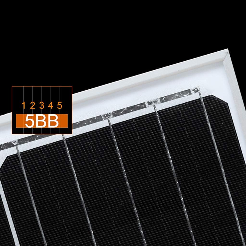 Solar Panel Kit,12V 200W Monocrystalline Silicon Solar Panel Charger Power Station Generator Solar Power System, Photovoltaic Module for