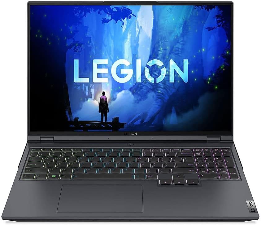 Lenovo Legion 5 Pro Gaming Laptop 16' WQXGA IPS 165Hz 14-Core Intel i7-12700H 16GB DDR5 2TB SSD NVIDIA GeForce RTX 3050 Ti 4GB Thunderbolt 4 Wi-Fi 6E RGB Backlit KB Win 11 Pro w/ONT 32GB USB