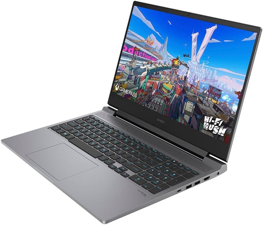 HP OMEN 16.1'' FHD 165Hz Gaming Laptop Computer, 14th Gen Intel Core i7-14700HX Twenty-Core, NVIDIA GeForce RTX 4070, 32GBDDR5 RAM, 1TB PCIe SSD, RGB Backlit, WiFi 6E, Windows 11 Home, Gray
