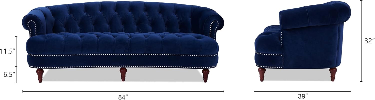 Jennifer Taylor Home La Rosa Victorian Chesterfield Tufted Sofa