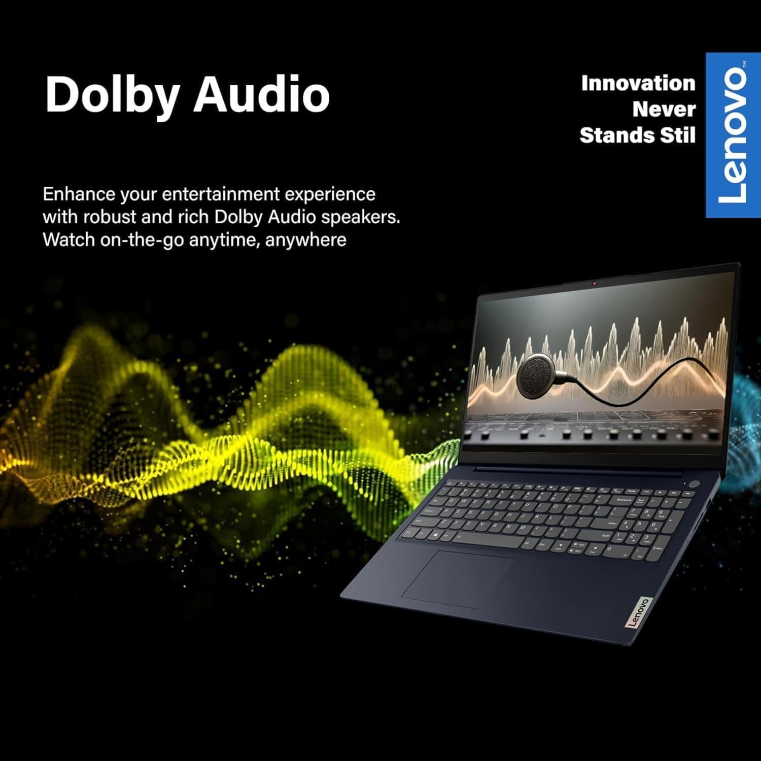 Lenovo New IdeaPad 15.6 inch Laptop Computer • Back to School Limited Edition with Microsoft 365 • 12GB RAM • 512GB SSD • Intel Dual-Core CPU • Wi-Fi 6 • Windows 11 Home • WOWPC Recovery USB (Renewed)