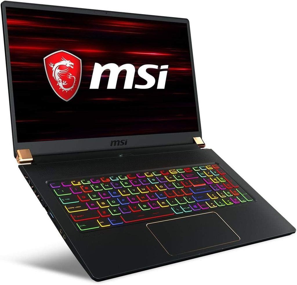 MSI GS75 Stealth 10SF-609 17.3' 240Hz Ultra Thin and Light Gaming Laptop Intel Core i7-10875H RTX2070 32GB 512GB NVMe SSD Win10PRO VR Ready