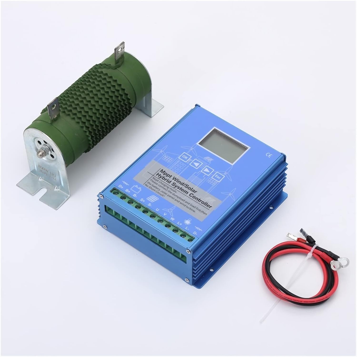 Wind Solar System MPPT Hybrid Controller For Wind Turbine Generator 1000W 12V 24V 48V With Dump Load(12V 24V Auto)