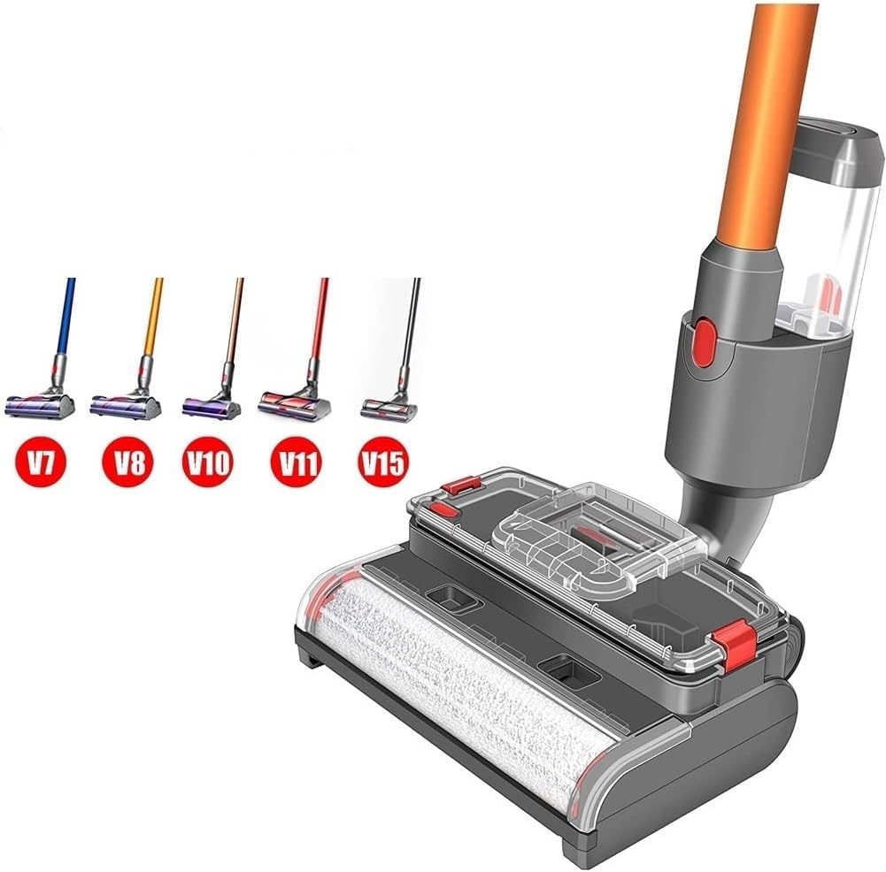 Vacuum Cleaner Broom Head Wet And Dry, Compatible For Dyson, V15 V11 V10 V8 V7 Cleaning Brush Replacement Parts