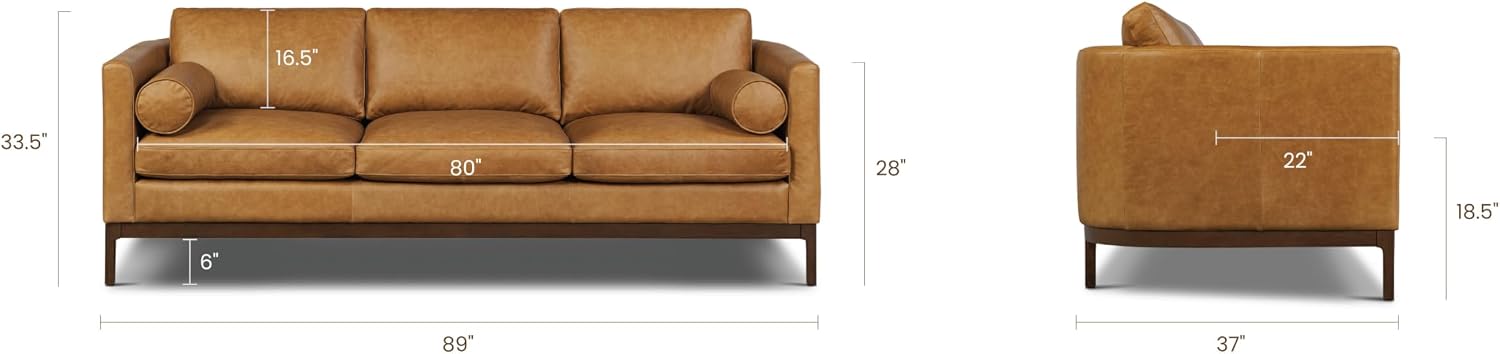 POLY & BARK Toscano 89' Sofa