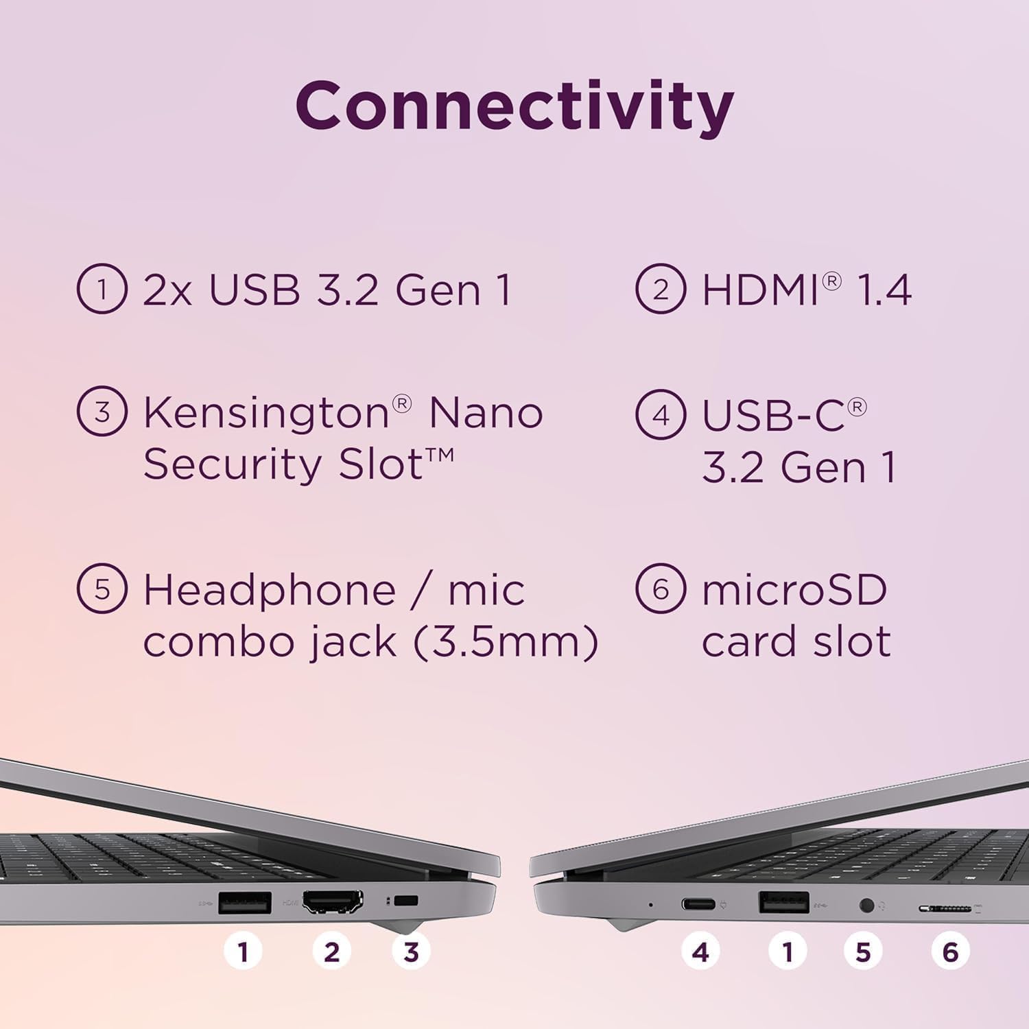 Lenovo IdeaPad 3i Chromebook, 15.6' FHD Display, Intel Quad Core N4500, 4GB RAM, 128GB Storage,(64GB eMMC+64GB SD Card), Home & Student Laptop, Privacy Camera, Wi-Fi6, HDMI, USB-A | C, Chrome OS, Grey