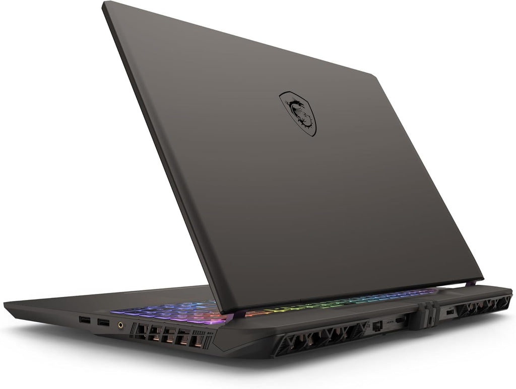 msi Vector 16 HX AI 16' 240Hz QHD+ Gaming Laptop: Intel Core Ultra 9-275HX, NVIDIA Geforce RTX 5070Ti, 32GB DDR5, 2TB NVMe SSD, Thunderbolt 5, Wi-Fi 7, Win 11 Pro: Cosmo Gray A2XWHG-060US