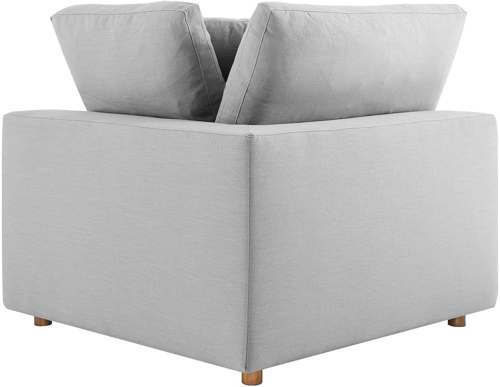 Modway Commix Down-Filled Overstuffed Upholstered 4-Piece Sectional Sofa
