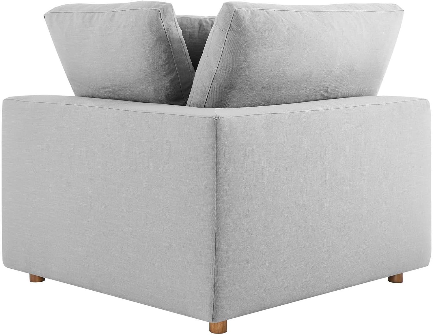 Modway Commix Down-Filled Overstuffed Upholstered 4-Piece Sectional Sofa