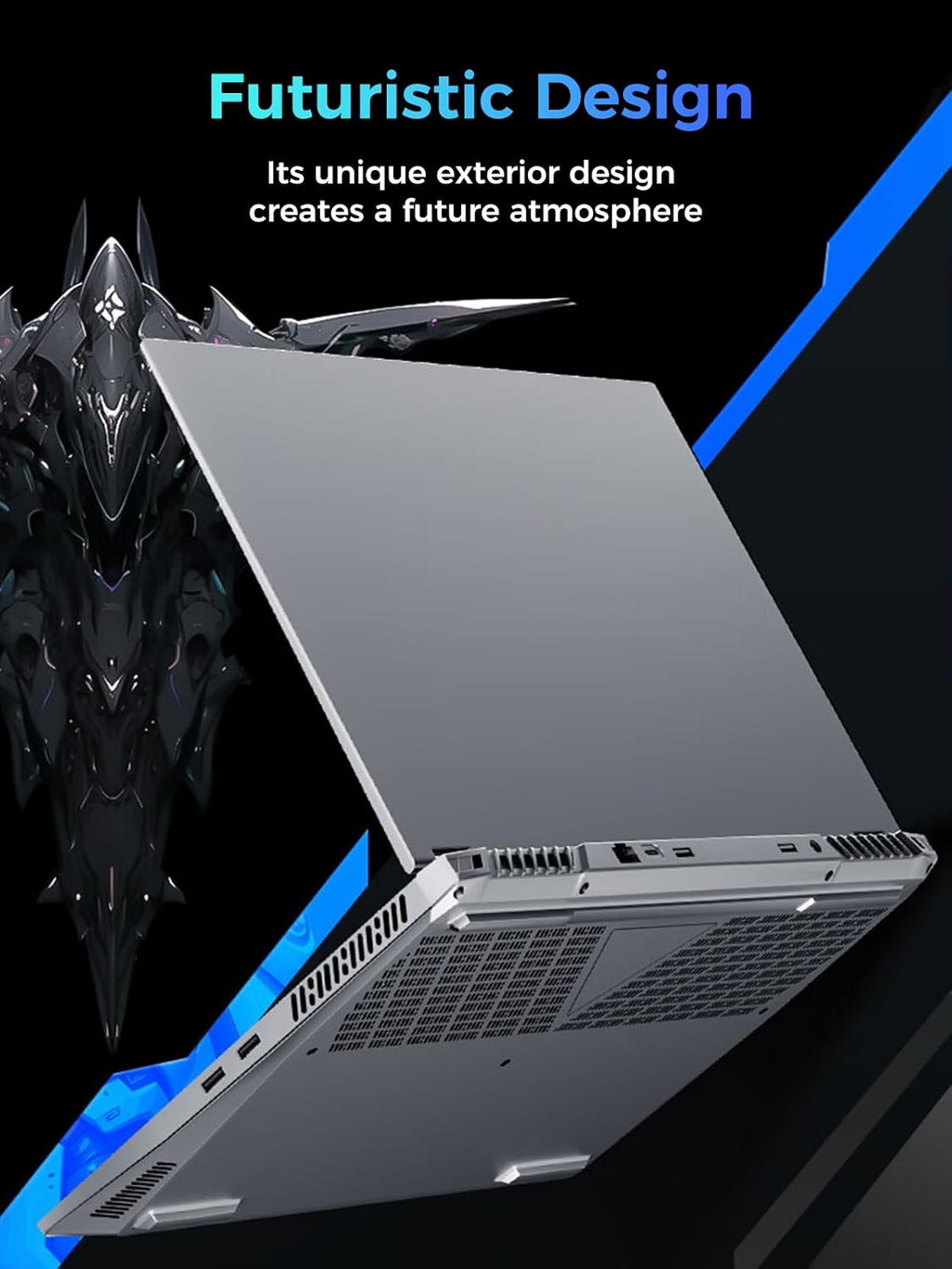 TOPGRO Gaming Laptop Computer, 16' FHD 60Hz Display, Core i7-8750H/GeForce GTX1050(6C/12T, Up to4.1Ghz), Business Laptop 32GB DDR4 RAM, 1TB PCIe3.0 SSD/HDMI/Webcam/Backlit Keyboard/Wi-Fi 5/Win11 Pro