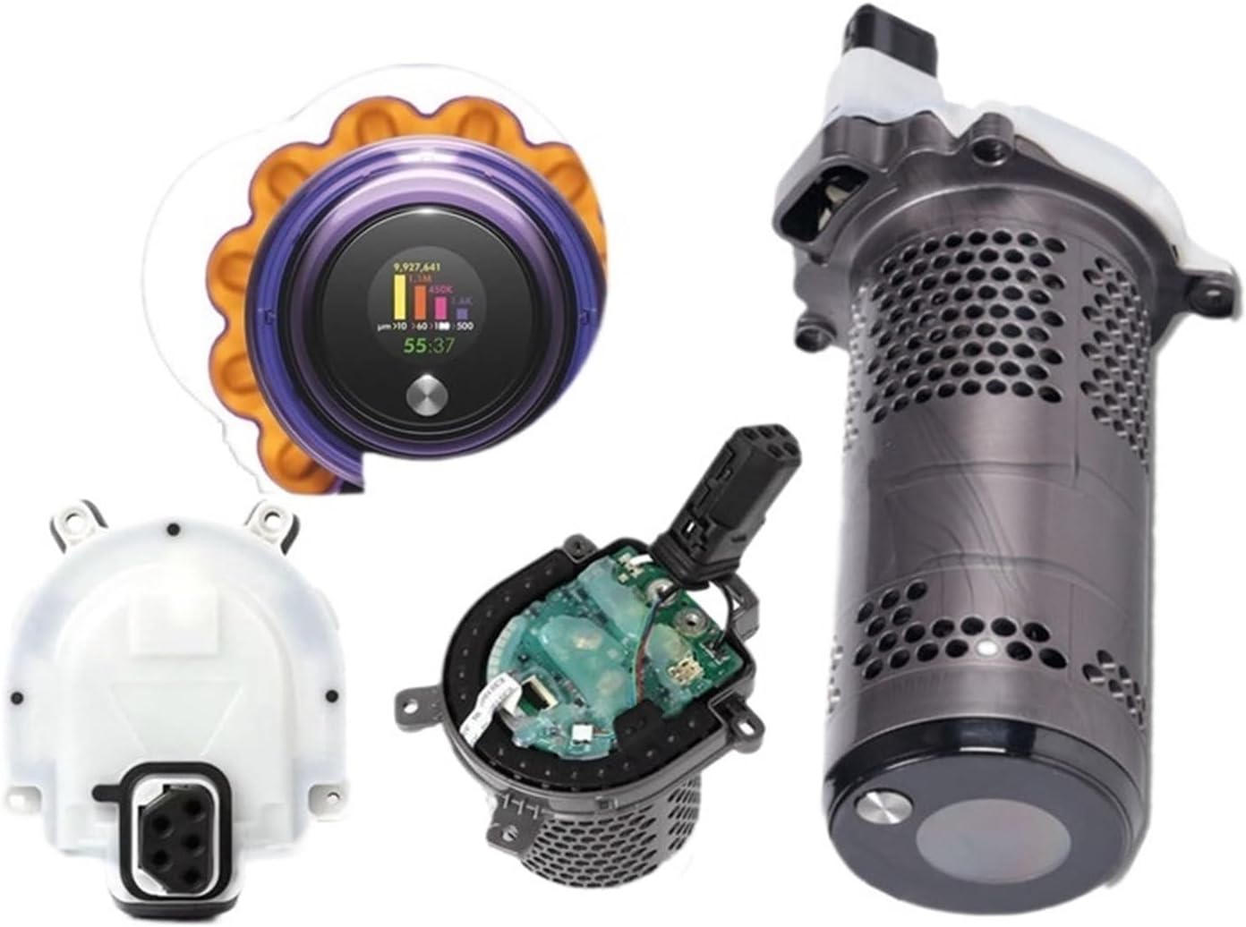 Vacuum Cleaner Motor, Compatible for Dyson V15 Detect SV22 Replacement Brushless Motor Circuit Board Fit Animal/Outsize