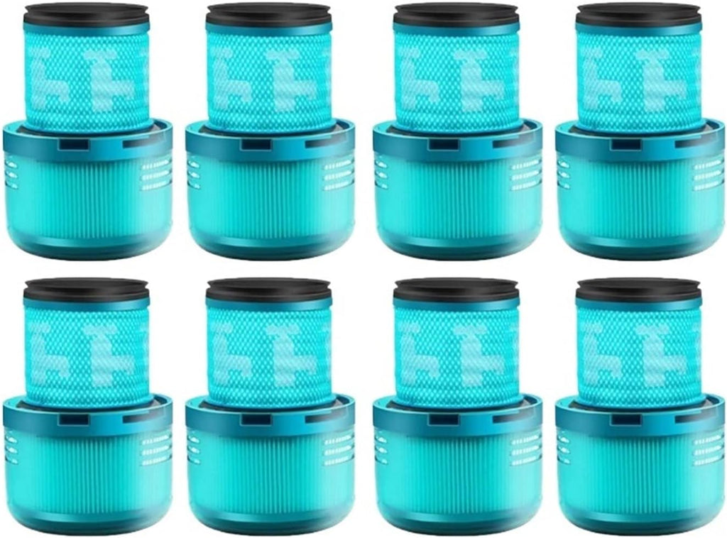 Compatible for Dyson V15。 Hepa Filter Robot Vacuum Cleaner Accessories V15 Washable Detect Vacuum Filters Replaceable Parts (Color : 12pcs)
