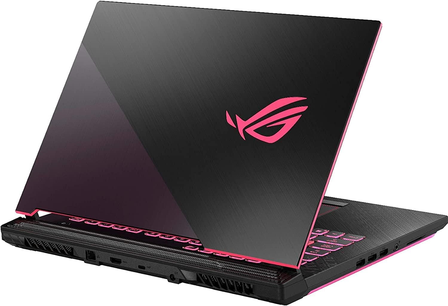 Asus ROG Strix G15 15.6' Full HD 144Hz Gaming Notebook Computer, Intel Core i7-10750H 2.6GHz, 8GB RAM, 512GB SSD, NVIDIA GeForce GTX 1650 Ti 4GB, Windows 10 Home, Electro Punk