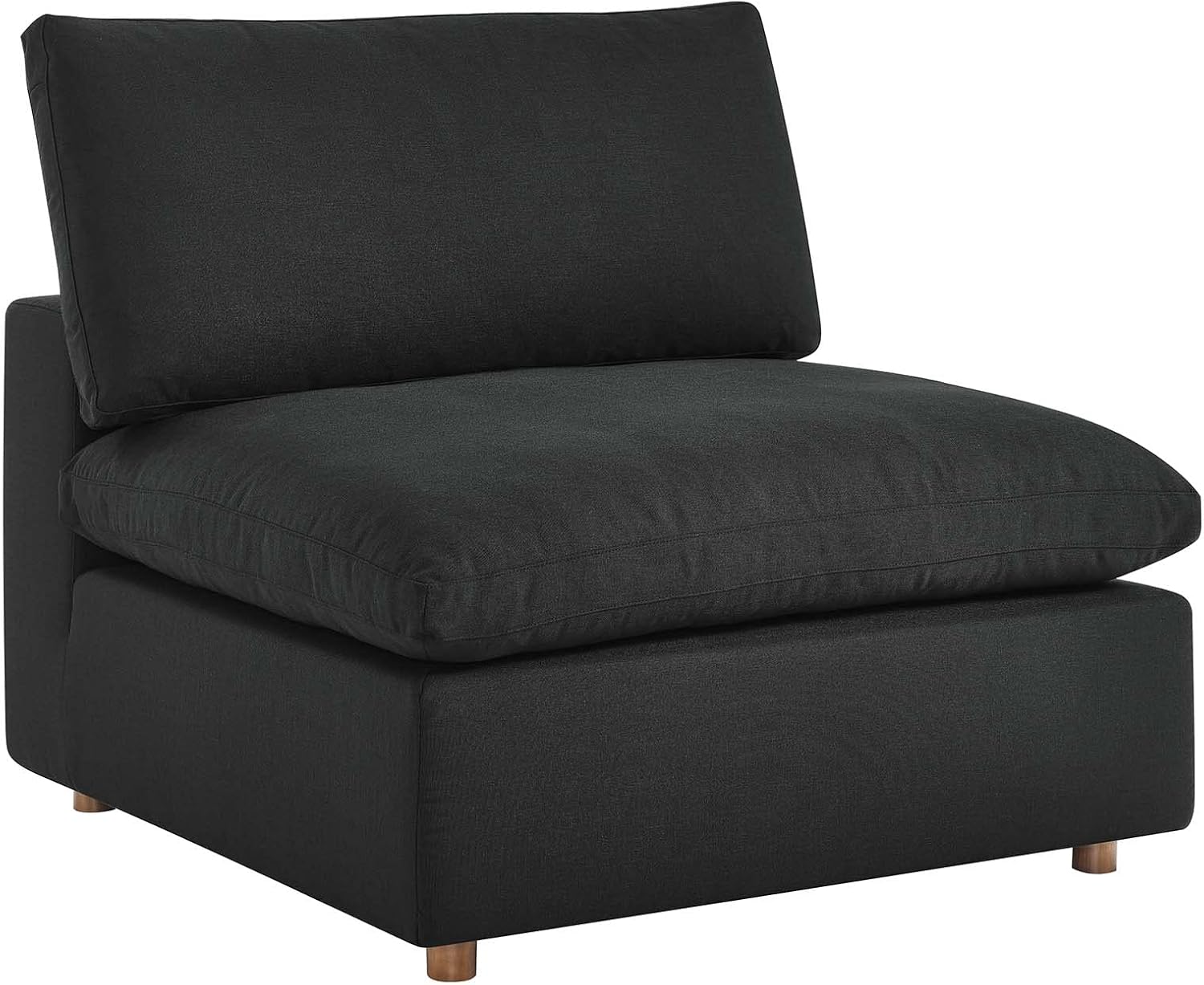 Modway Commix Down-Filled Overstuffed Upholstered 4-Piece Sectional Sofa