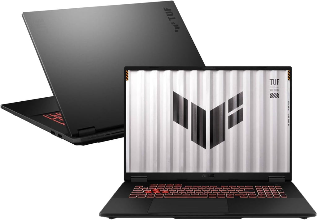 EXCaliberPC [2025] ASUS TUF Gaming A18 FA808UP-NS74 (AMD Ryzen 7 260, 16GB RAM, 2X 1TB NVMe SSD, NVIDIA GeForce RTX 5070, 18' 2.5K 240Hz, Windows 11) Gaming Laptop