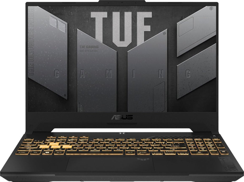 Asus TUF F15 Gaming Laptop 15.6' FHD 144Hz Intel 14-Core i7-12700H (Beat i9-11950H) 32GB RAM 1TB SSD GeForce RTX 4070 8GB Graphic Backlit Thunderbolt 4 USB-C Win11 Grey + HDMI Cable