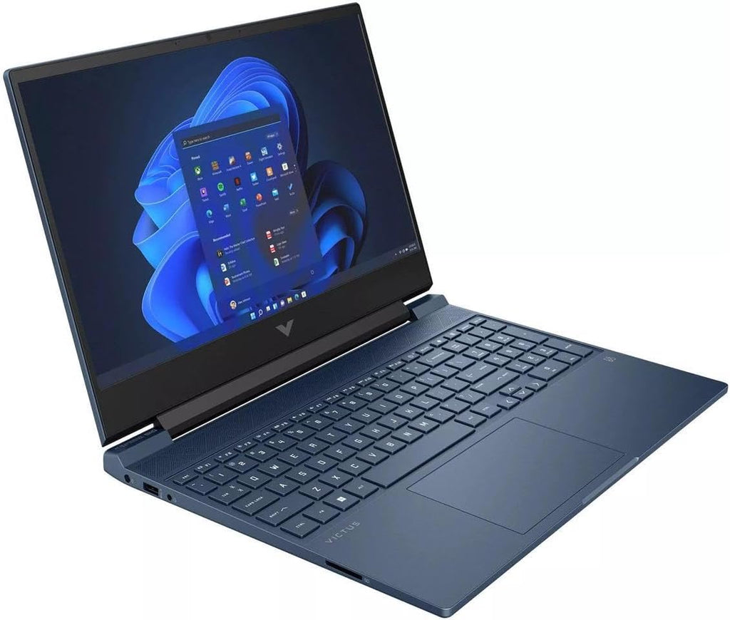 HP Victus 15.6' FHD 144HZ Gaming Laptop | Intel Core i5-12450H | NVIDIA GeForce GTX 3050 | Backlit | Gray | 16GB RAM | 1024GB SSD | Windows 11 Home | Bundle with USB 3.0 Hub
