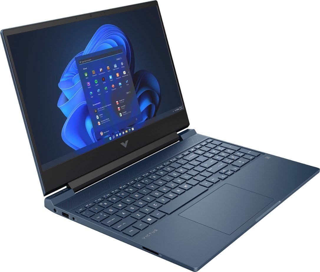 HP Victus 15.6' 144Hz FHD IPS Premium Gaming Laptop | 13th Gen Intel Core i5-13420H | 8GB RAM | 512GB SSD | NVIDIA GeForce RTX 3050 | Backlit Keyboard | Windows 11 Home | Bundle with HDMI Cable