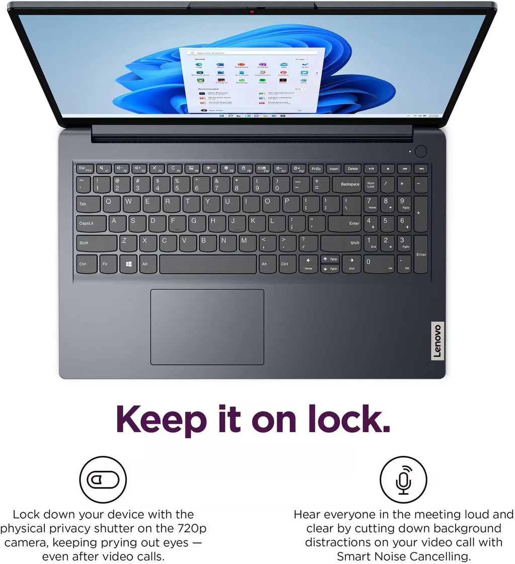 Lenovo Ideapad 15.6' Full HD Touchscreen Laptop |Intel Core i5-1334U|Intel Iris Xe Graphics|WiFi|Blue|Copilot| 16GB RAM | 512GB SSD |Windows 11 Home |Bundle with Stylus Pen