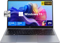 2026 Laptop with Windows 11, Intel Quad-Core Processor (up to 3.6GHZ)16GB DDR4 RAM 512GB SSD,15.6 Inch FHD IPS Display, Metal Body,5000mAh Battery,USB3.2,Portable Laptops Computer for Business Office