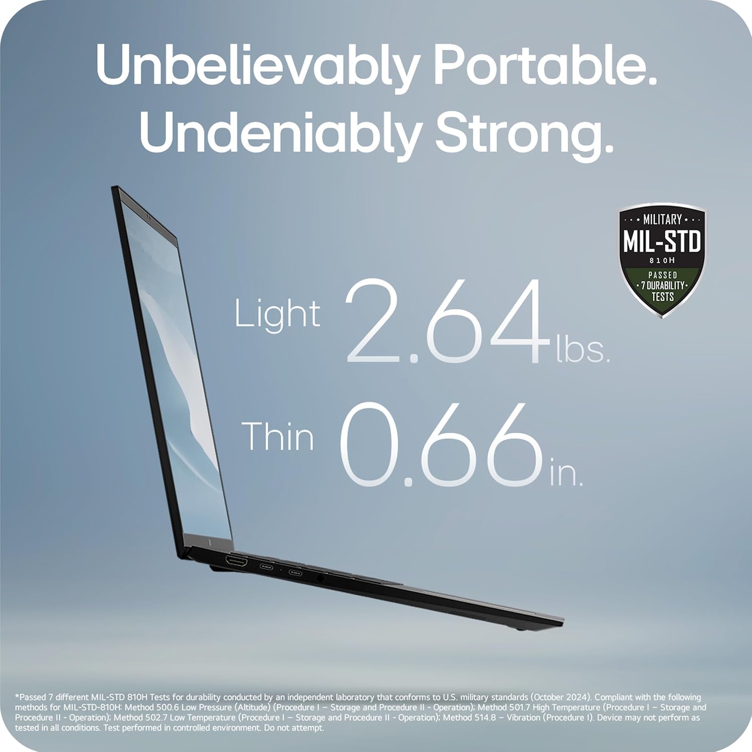 LG gram 16-inch Thin and Lightweight Laptop, Windows 11 Home, AI-Enabled Intel Evo Edition Powered by Intel Core Ultra7(Series 2) 255H Processor, 32GB RAM, 1TB SSD, Obsidian Black